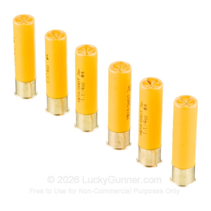 Large image of Premium 20 Gauge Ammo For Sale - 3" 1-1/4 oz. #4 Shot Ammunition in Stock by Hevi-Shot Environ Metal - 10 Rounds