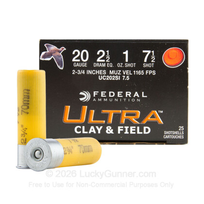 Image 1 of Federal 20 Gauge Ammo