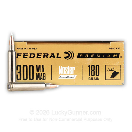 Image 2 of Shop by Popular Brand from Federal Image 2 of Federal .300 Winchester Magnum Ammo