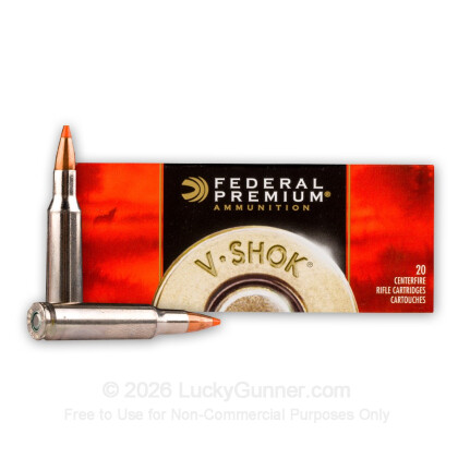 Large image of 222 Rem Premium Varmint Ammo For Sale - 50 gr Nosler Ballistic Tip - Federal Premium Ammo Online