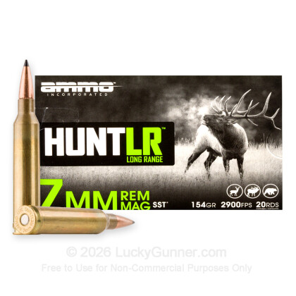 Image 2 of Ammo Incorporated 7mm Remington Magnum Ammo