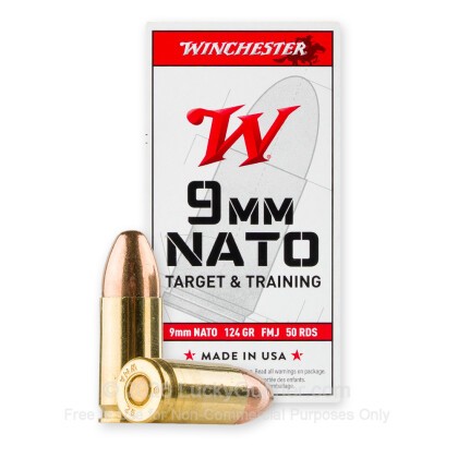 Image 2 of Winchester 9mm Luger (9x19) Ammo