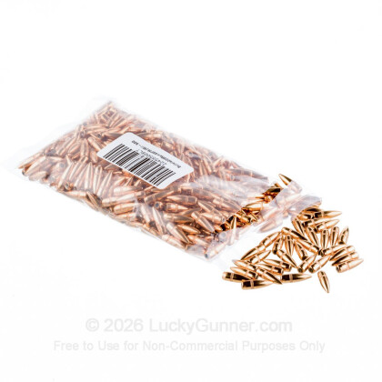 Large image of Bulk 223 Rem Bullets For Sale - 55 Grain FMJ Bullets in Stock by IMI - 500 Bullets