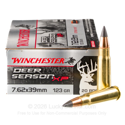 Image 2 of Shop by Popular Brand from Winchester Image 2 of Winchester 7.62X39 Ammo