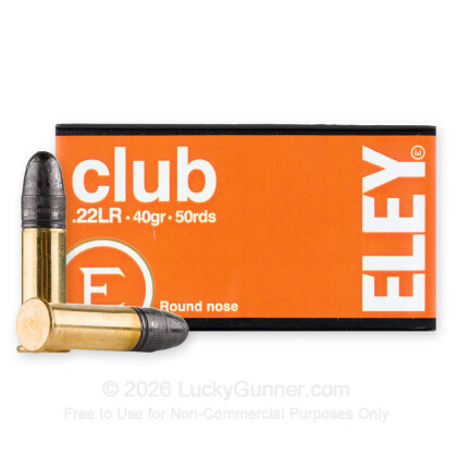 Image 2 of Eley .22 Long Rifle (LR) Ammo