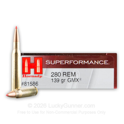 Image 1 of Hornady Ammo from Hornady Image 1 of Hornady 280 Remington Ammo