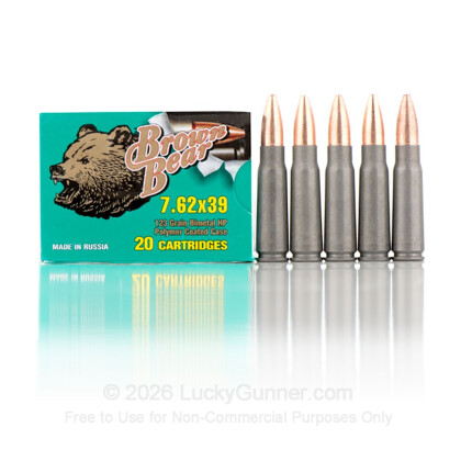 Image 4 of Brown Bear 7.62X39 Ammo