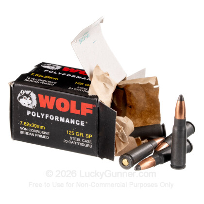 Image 5 of Shop by Popular Brand from Wolf Image 5 of Wolf 7.62X39 Ammo