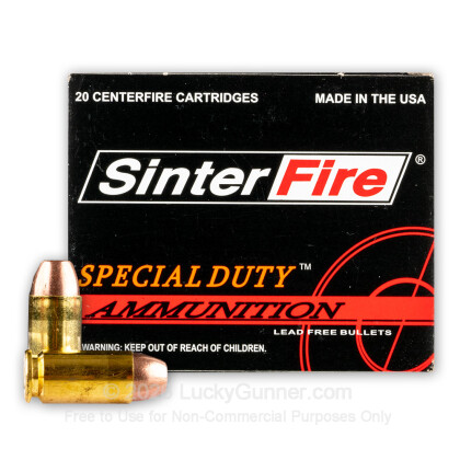 Image 2 of SinterFire .40 S&W (Smith & Wesson) Ammo