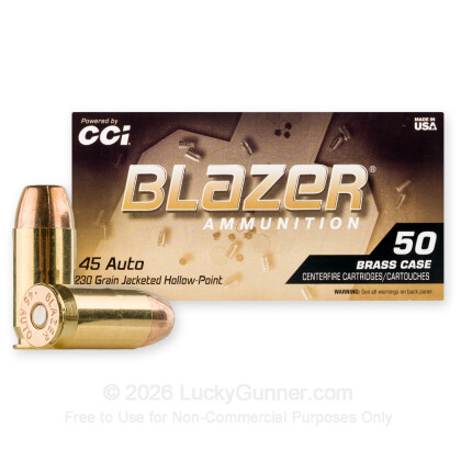 Image 2 of Blazer Brass .45 ACP (Auto) Ammo