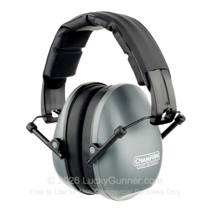 Large image of Champion Slim Passive Earmuffs For Sale - 21 NRR - Champion Hearing Protection in Stock