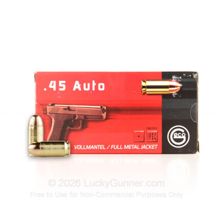 Image 2 of GECO 45 ACP (Auto) Ammo