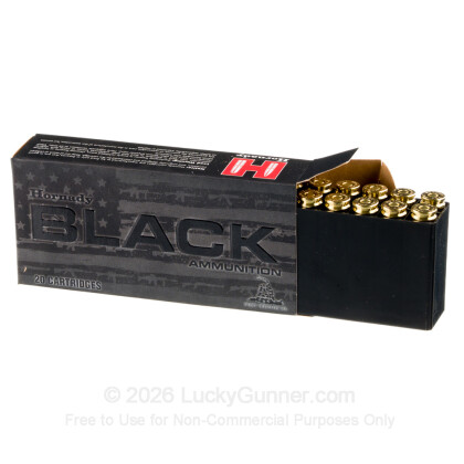Large image of Premium 6mm ARC Ammo For Sale - 105 Grain HPBT Ammunition in Stock by Hornady BLACK - 20 Rounds