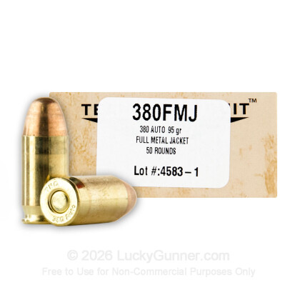 Image 1 of Team Never Quit .380 Auto (ACP) Ammo