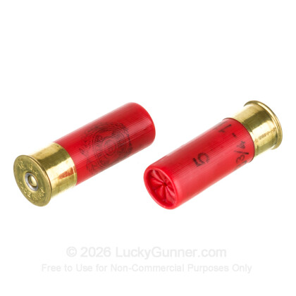 Large image of Cheap 12 Gauge Ammo For Sale - 2-3/4” 1-1/4oz. #5 Shot Ammunition in Stock by Estate High Velocity Hunting Load - 25 Rounds