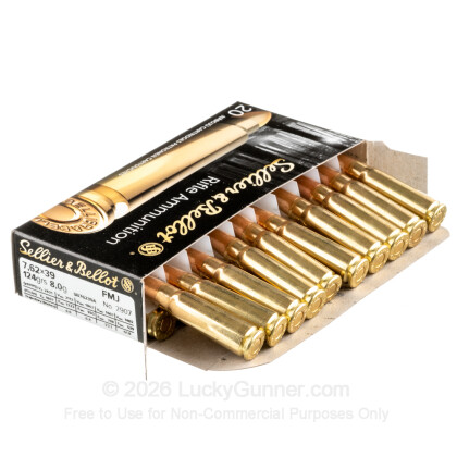 Image 3 of Sellier & Bellot 7.62X39 Ammo