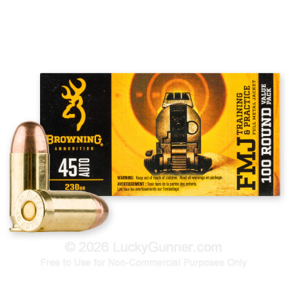 Image 2 of Browning .45 ACP (Auto) Ammo