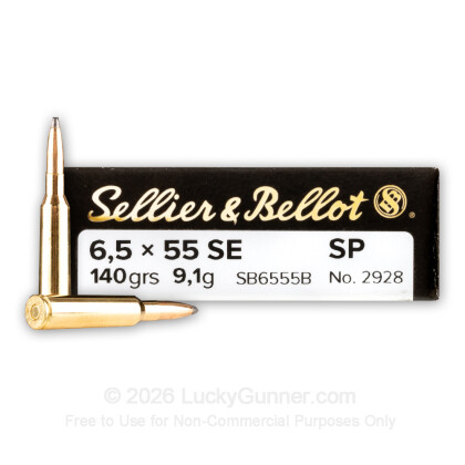 Image 1 of Sellier & Bellot 6.5x55 Swedish Ammo