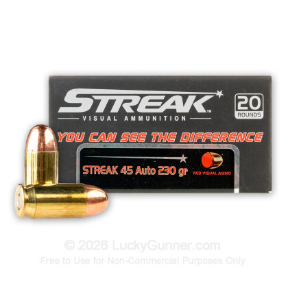 Image 1 of Streak .45 ACP (Auto) Ammo