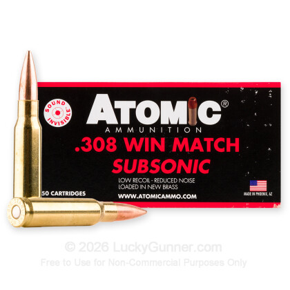 Image 2 of Atomic Ammunition .308 (7.62X51) Ammo