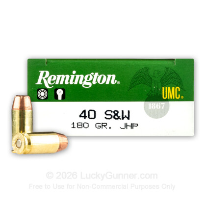 Image 1 of Remington .40 S&W (Smith & Wesson) Ammo