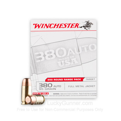 Image 2 of Winchester .380 Auto (ACP) Ammo