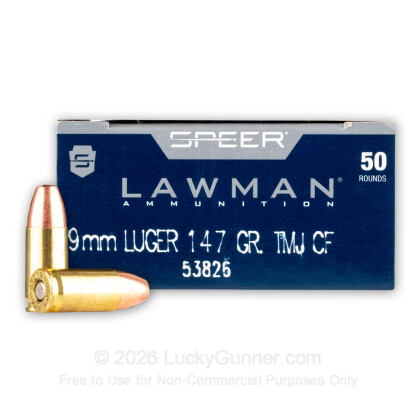 Image 1 of Speer 9mm Luger (9x19) Ammo