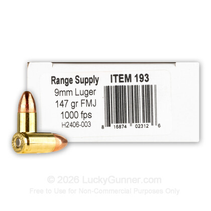 Image 1 of Underwood 9mm Luger (9x19) Ammo