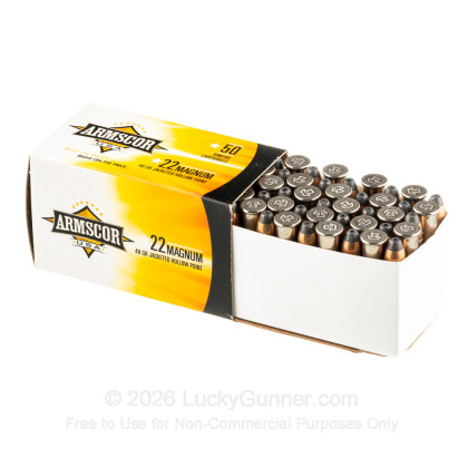 Image 3 of Armscor .22 Magnum (WMR) Ammo