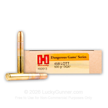 Image 1 of Hornady 458 Lott Ammo