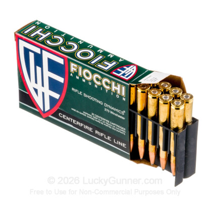 Image 3 of Fiocchi .270 Winchester Ammo