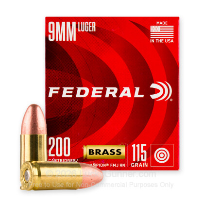 Image 2 of Federal 9mm Luger (9x19) Ammo