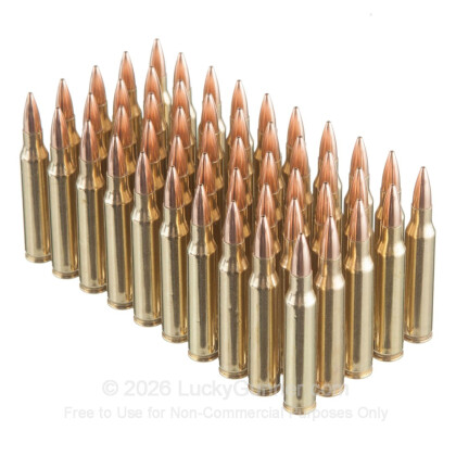 Large image of Cheap 223 Rem Ammo For Sale - 69 Grain Sierra Matchking OTM Ammunition in Stock by Black Hills Remanufactured - 50 Rounds