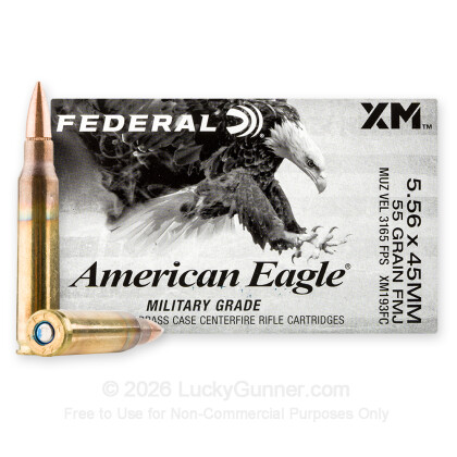 Image 2 of Federal 5.56x45mm Ammo
