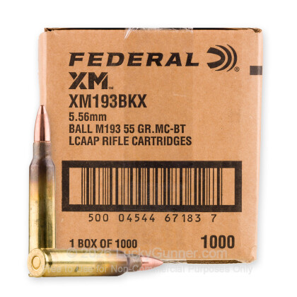 Image 1 of Rifle Ammo from Federal Image 1 of Federal 5.56x45mm Ammo