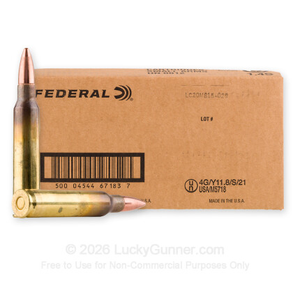 Image 2 of Rifle Ammo from Federal Image 2 of Federal 5.56x45mm Ammo