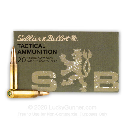 Image 2 of Sellier & Bellot 5.56x45mm Ammo