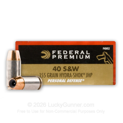 Image 1 of Federal .40 S&W (Smith & Wesson) Ammo