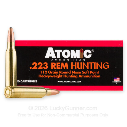Image 2 of 223 Ammo from Atomic Ammunition Image 2 of Atomic Ammunition .223 Remington Ammo