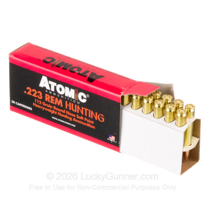 Image 3 of 223 Ammo from Atomic Ammunition Image 3 of Atomic Ammunition .223 Remington Ammo