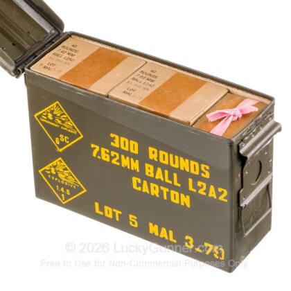 Image 2 of Military Surplus .308 (7.62X51) Ammo