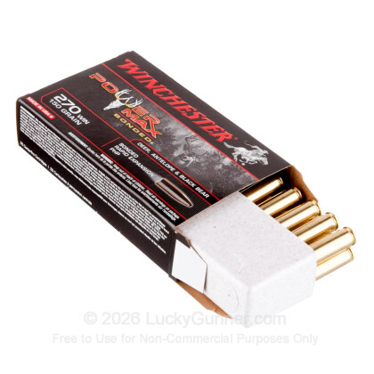Large image of Premium 270 Win Ammo For Sale - 150 Grain PHP Ammunition in Stock by Winchester Power Max - 20 Rounds
