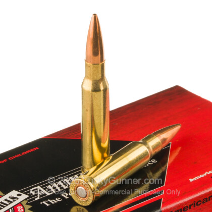Large image of Cheap 308 Win Ammo For Sale - 168 Grain Match HPBT Ammunition in Stock by Black Hills - 20 Rounds