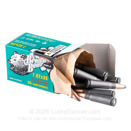 Image 3 of Brown Bear 7.62X39 Ammo