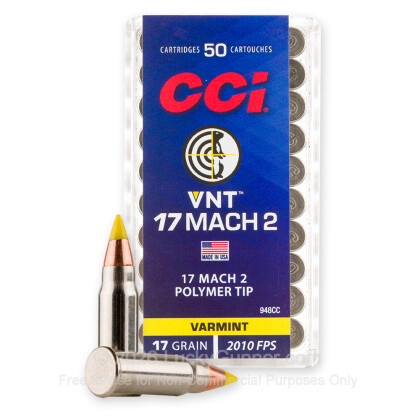 Image 2 of CCI .17 HM2 (Mach 2) Ammo