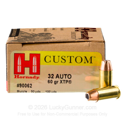Image 1 of Hornady .32 Auto (ACP) Ammo