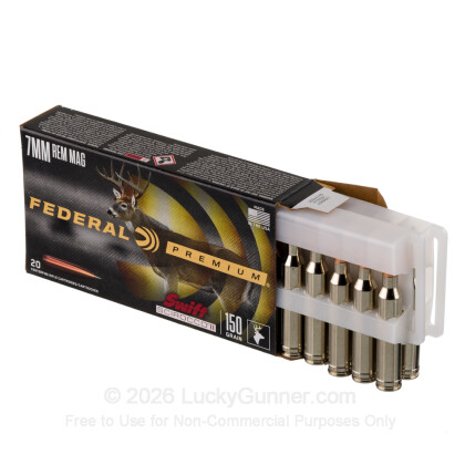 Image 3 of Federal 7mm Remington Magnum Ammo