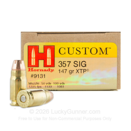 Image 1 of Hornady .357 Sig Ammo