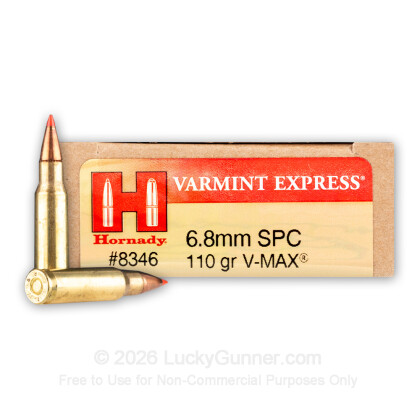 Image 1 of Hornady 6.8 Remington SPC Ammo