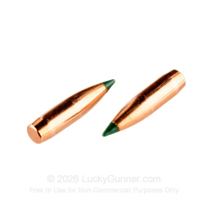 Large image of Bulk 223 Rem (.224) Bullets for Sale - 69 Grain Polymer Tip Bullets in Stock by Sierra - 500